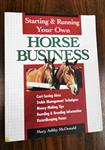 HORSE BUSINESS BOOK
